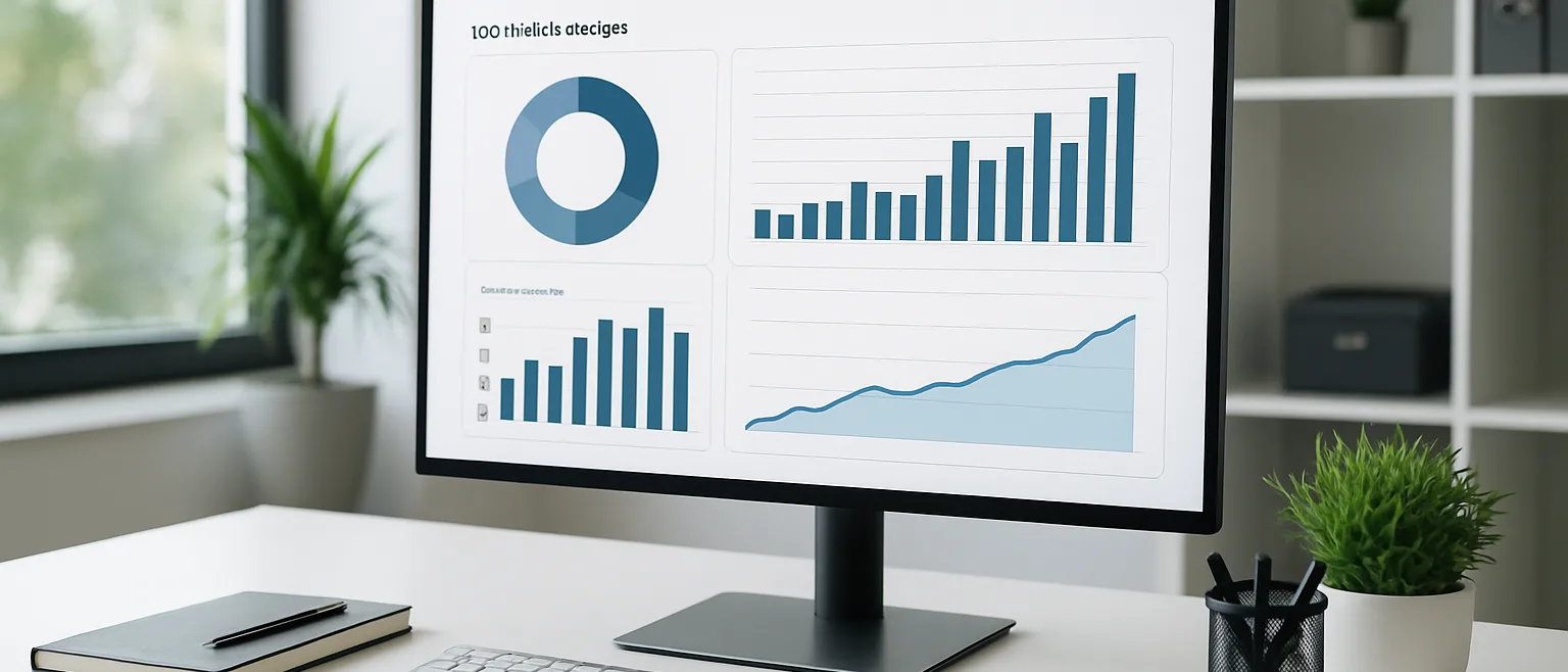 Tableau de bord d'analyse de backlinks SEO pour un e-commerce avec graphiques d'autorité de domaine et de trafic organique